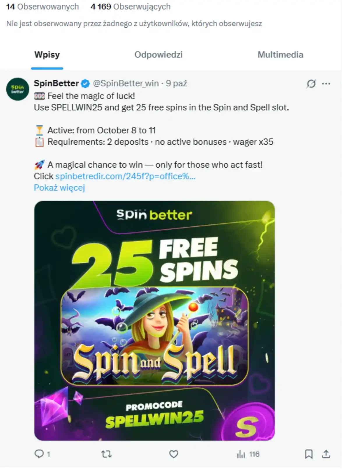 spinbetter facebook