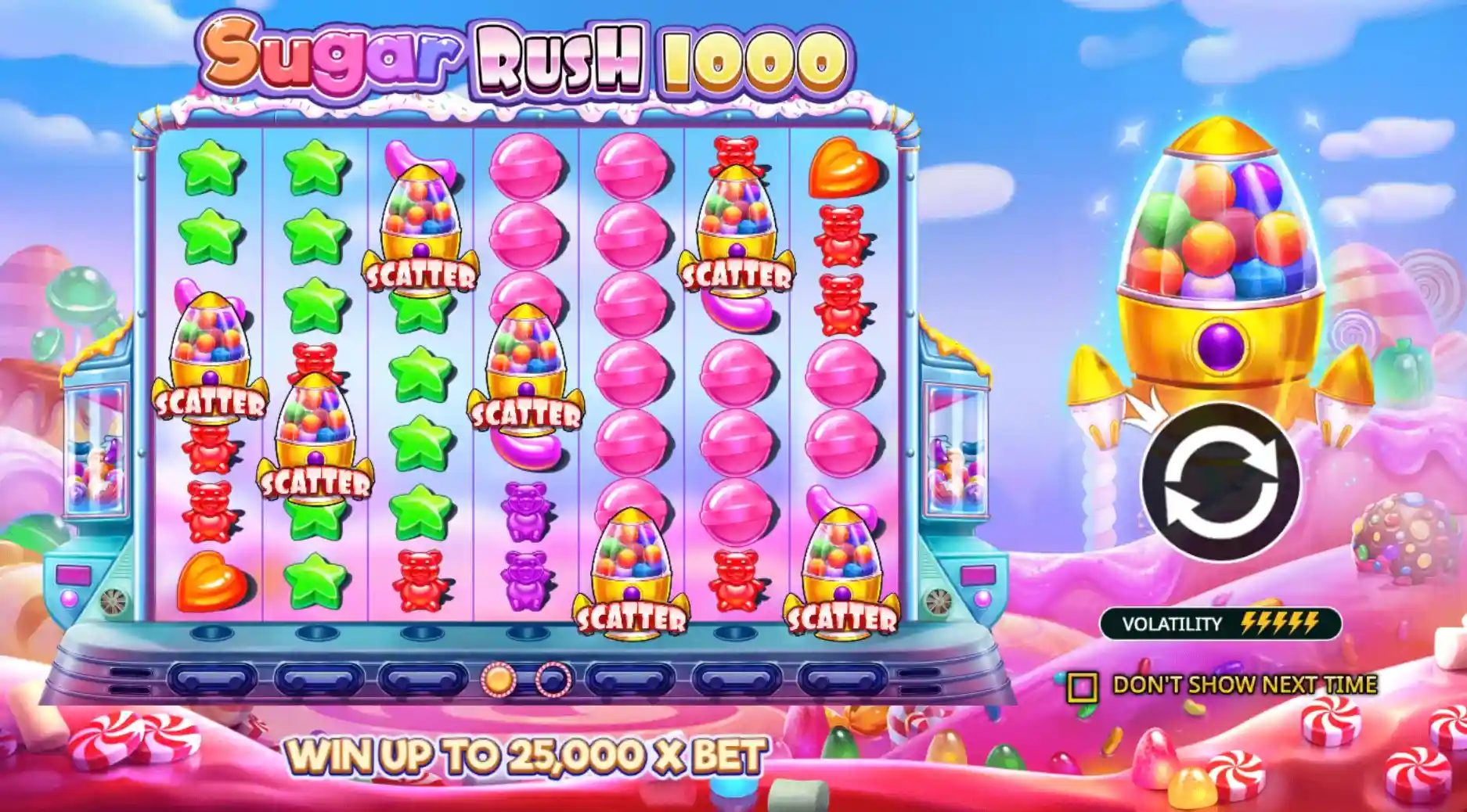 sugar rush 1000 gra