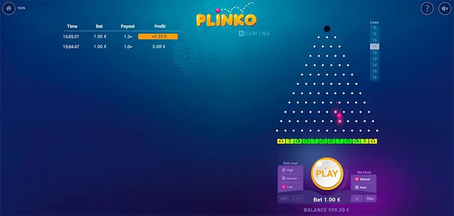 plinko kasyno