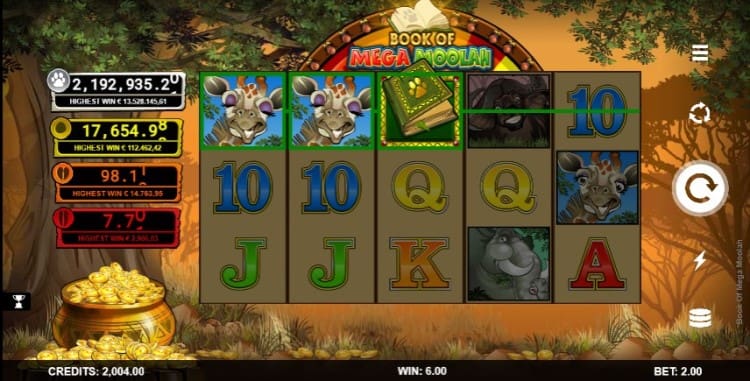 Mega Moolah slot