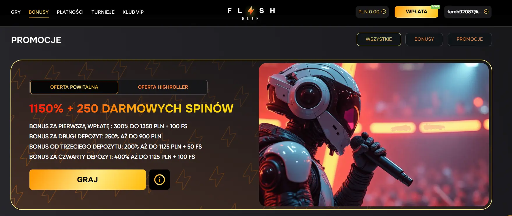 flashdash promocja