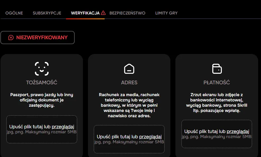 weryfikacja flashdash