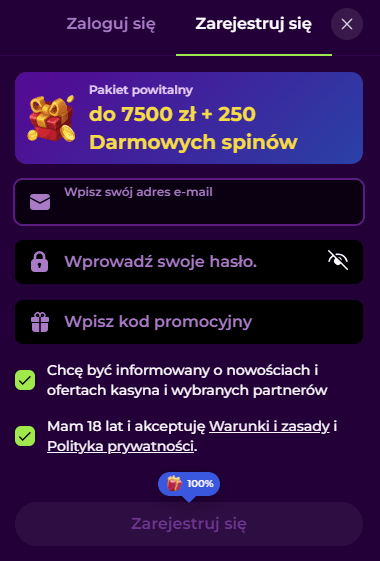 spinmama rejestracja