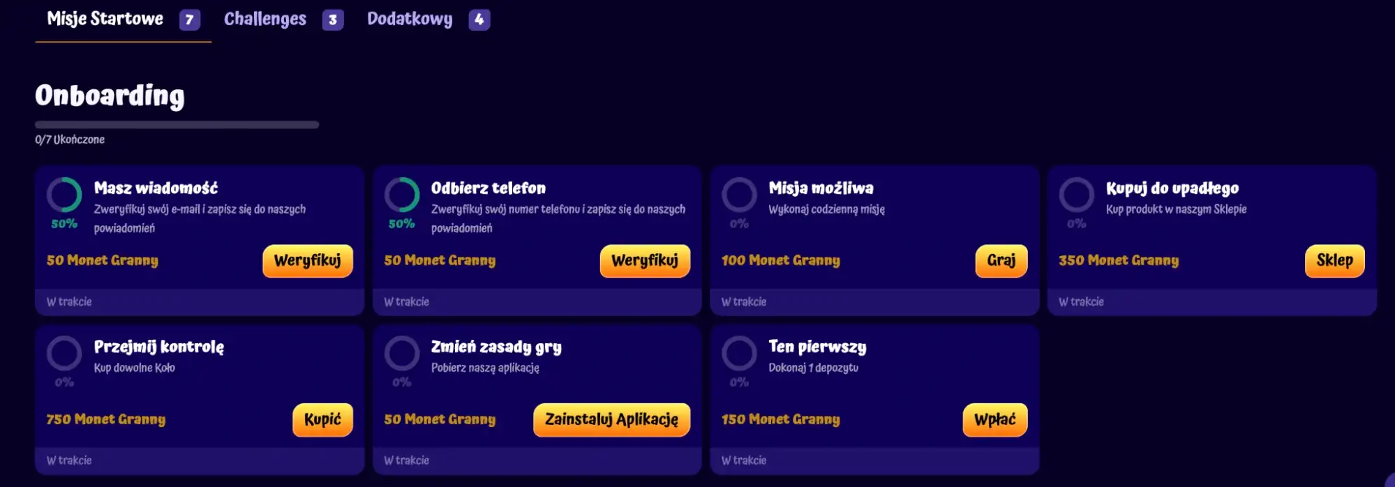spingranny misje