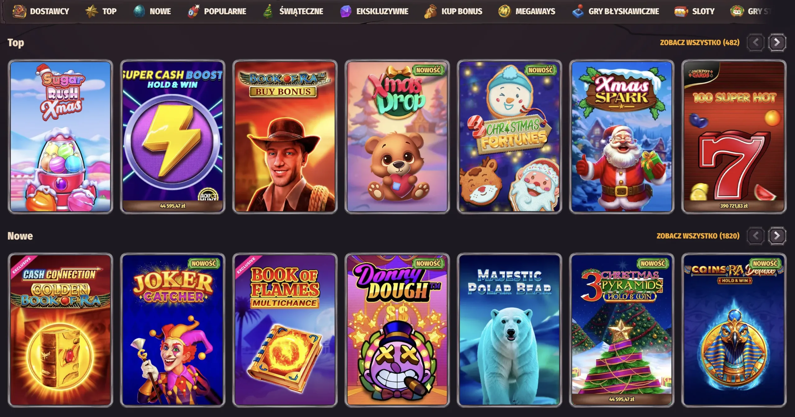 dragonia casino lobby